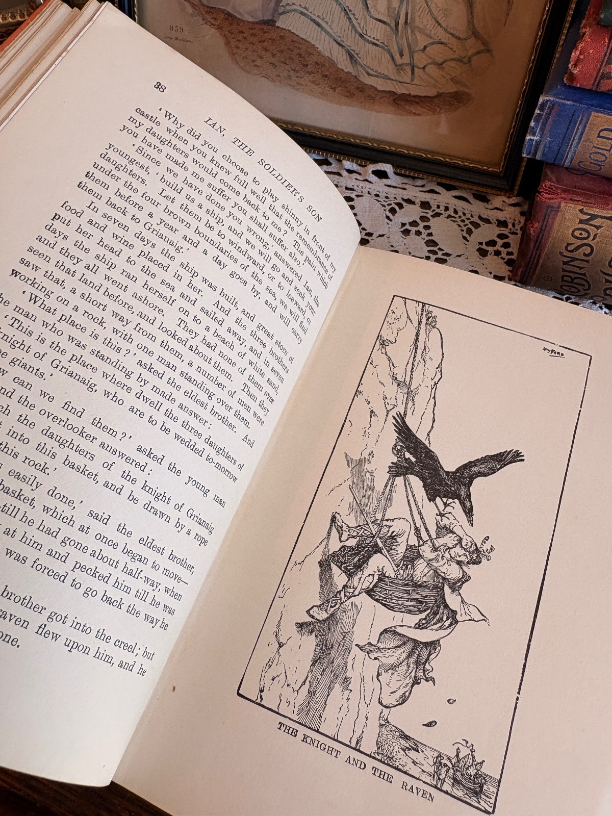 1937 The Orange Fairy Book by Andrew Lang
