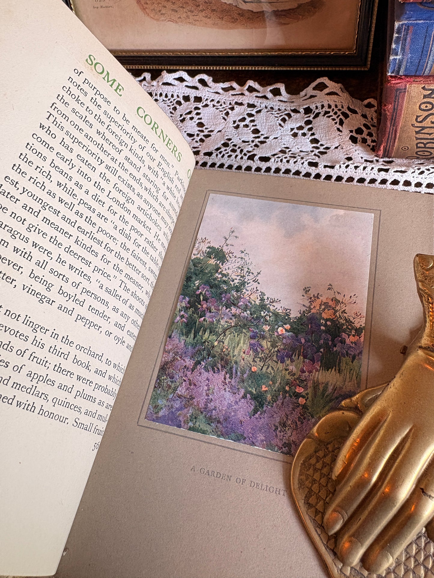 1917 Corners of Grey Old Gardens by Margaret Waterfield [Early Reprint]