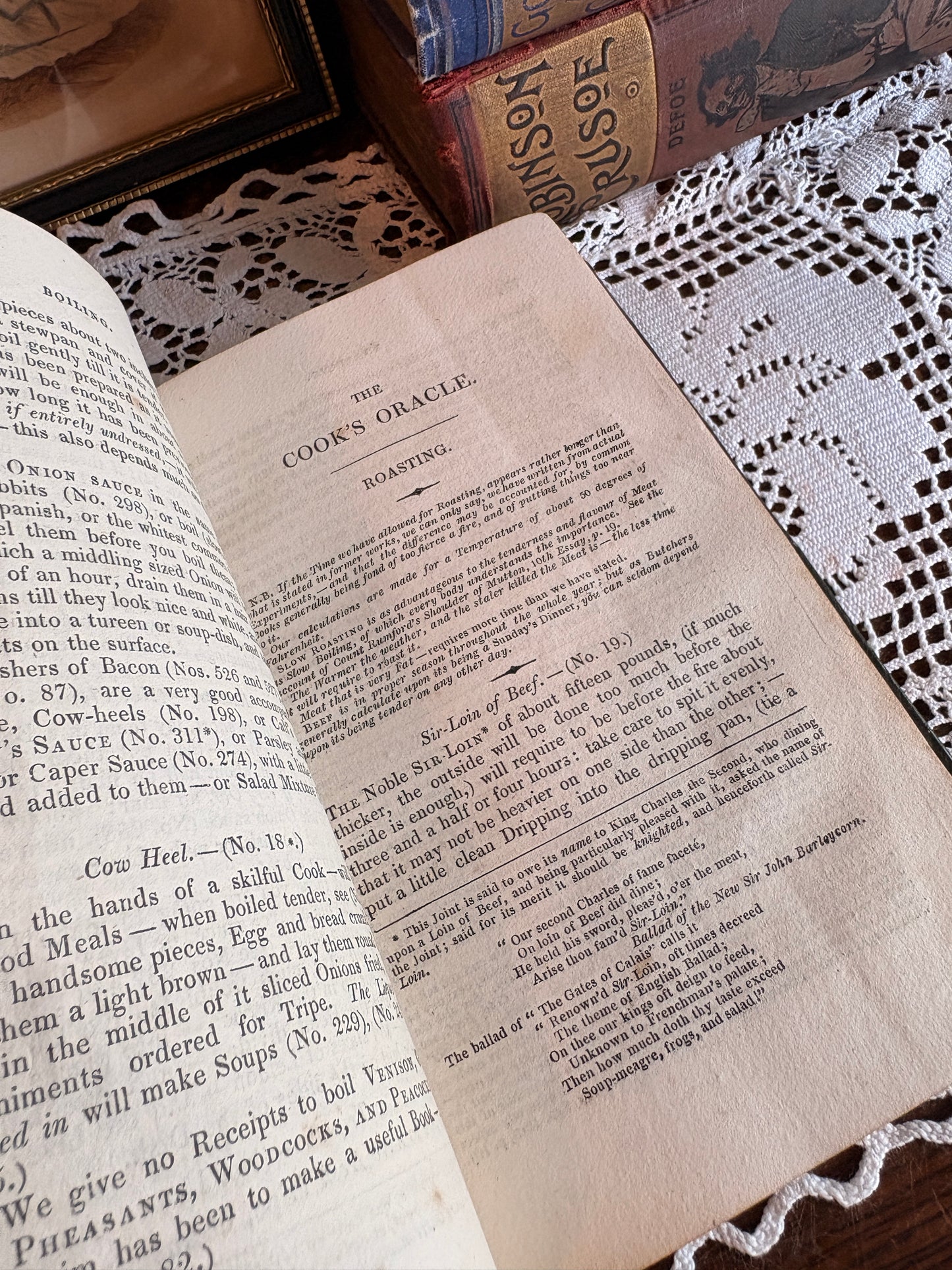 1823 The Cook's Oracle; Containing Receipts for Plain Cookery on the Most Economical Plan for Private Families etc... by William Kitchiner