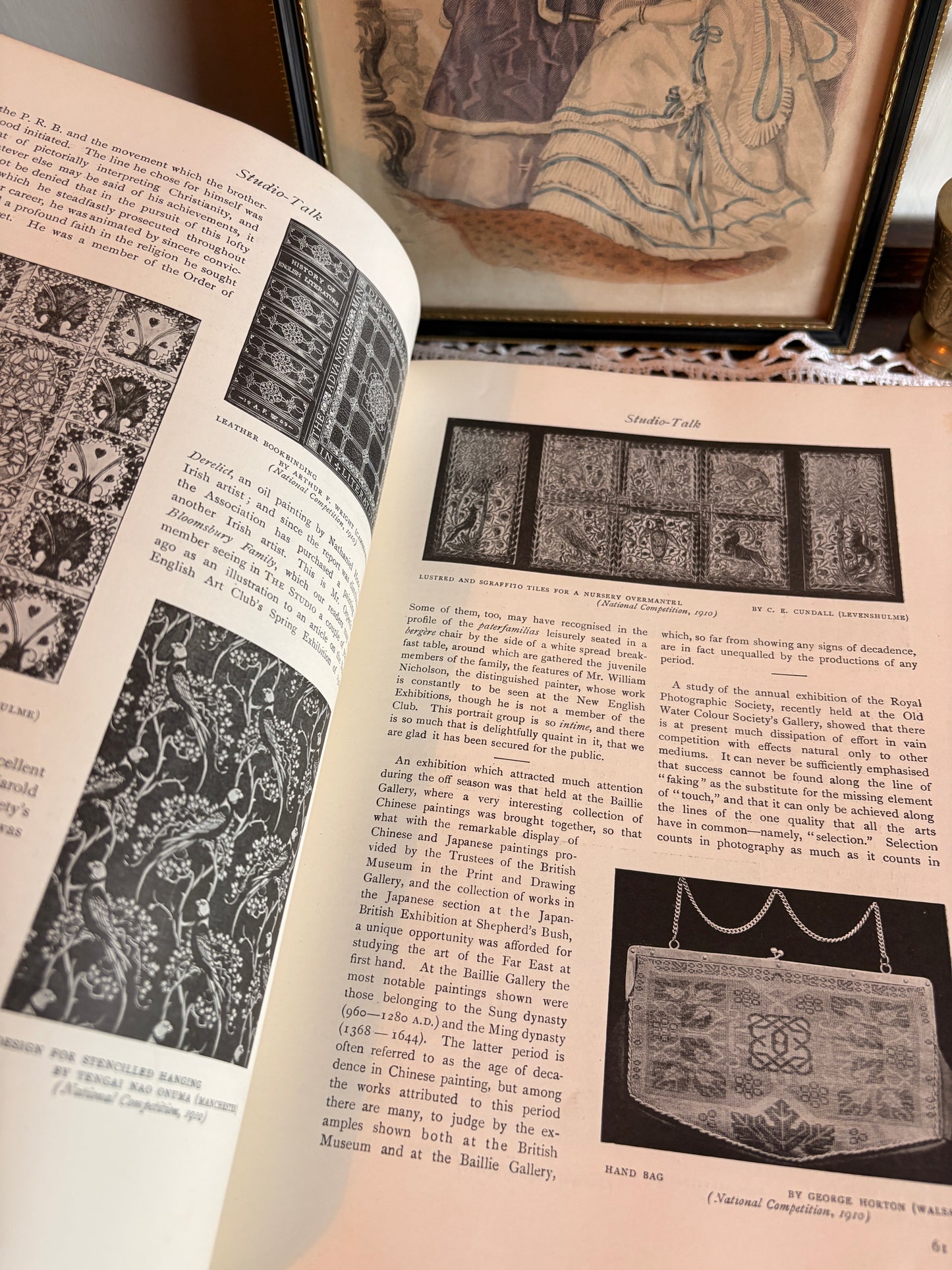 1911 The International Studio: An Illustrated Magazine of Fine and Applied Art Volume Forty-Two Comprising November, December 1910 January and February 1911 Numbers 165 to 168