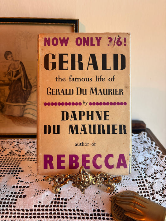 1941 Gerald: A Portrait by Daphne Du Maurier - FIRST EDITION