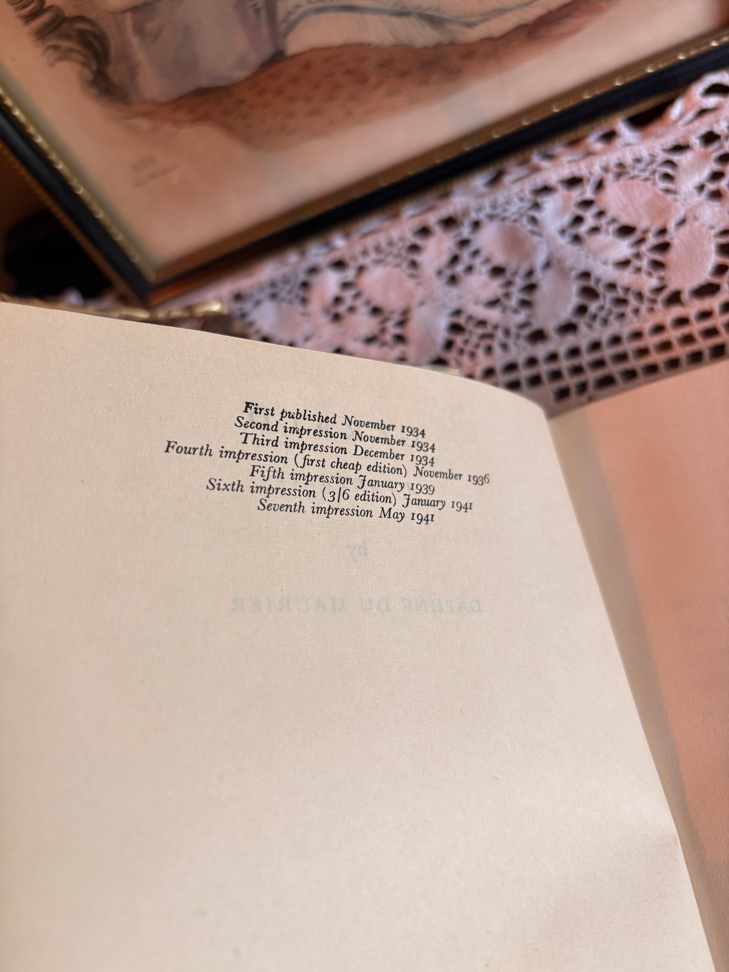 1941 Gerald: A Portrait by Daphne Du Maurier - FIRST EDITION