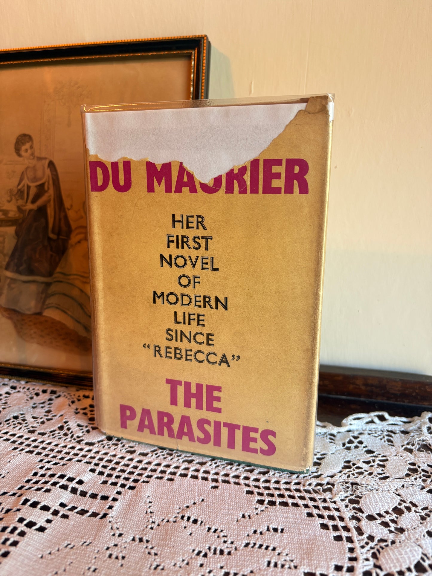 1949 The Parasites by Daphne Du Maurier - FIRST EDITION