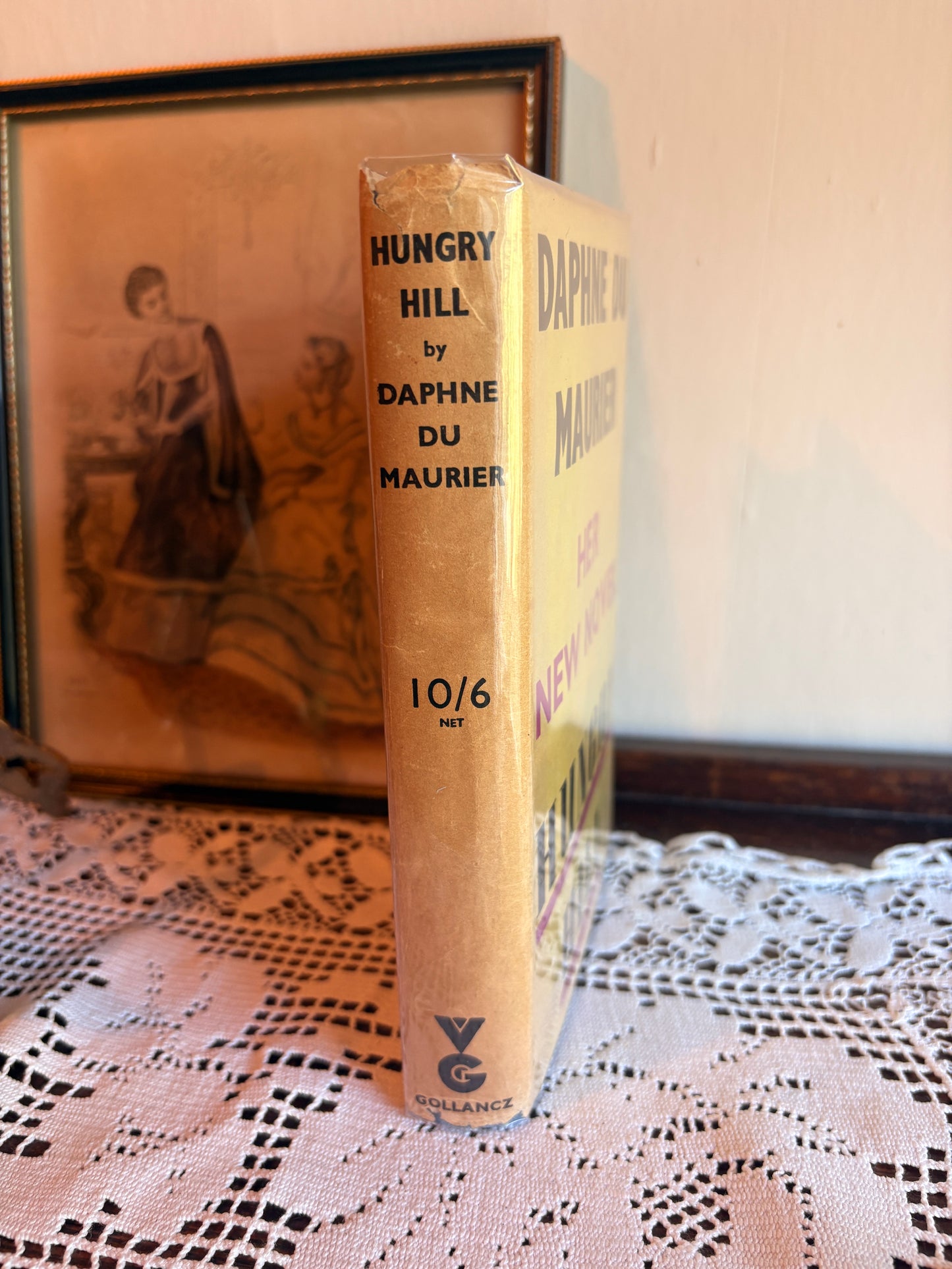 1943 Hungry Hill by Daphne Du Maurier - FIRST EDITION