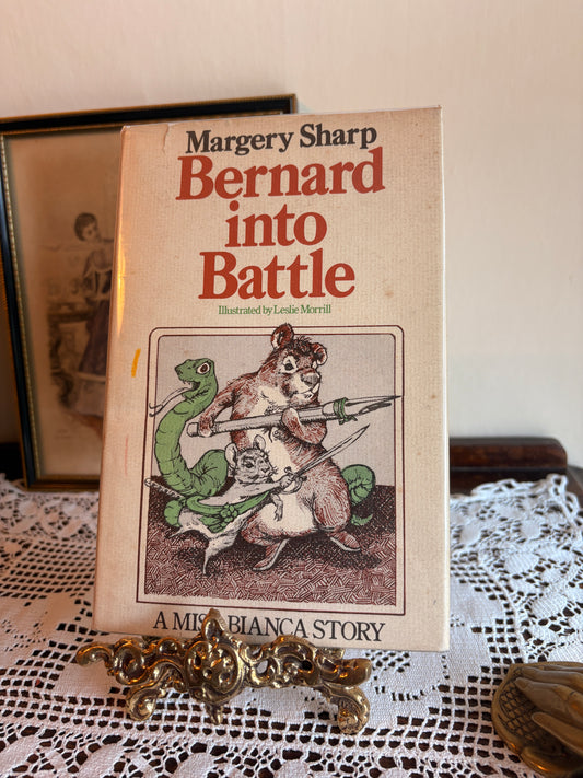 1979 Bernard Into Battle: A Miss Bianca Story by Margery Sharp - FIRST EDITION
