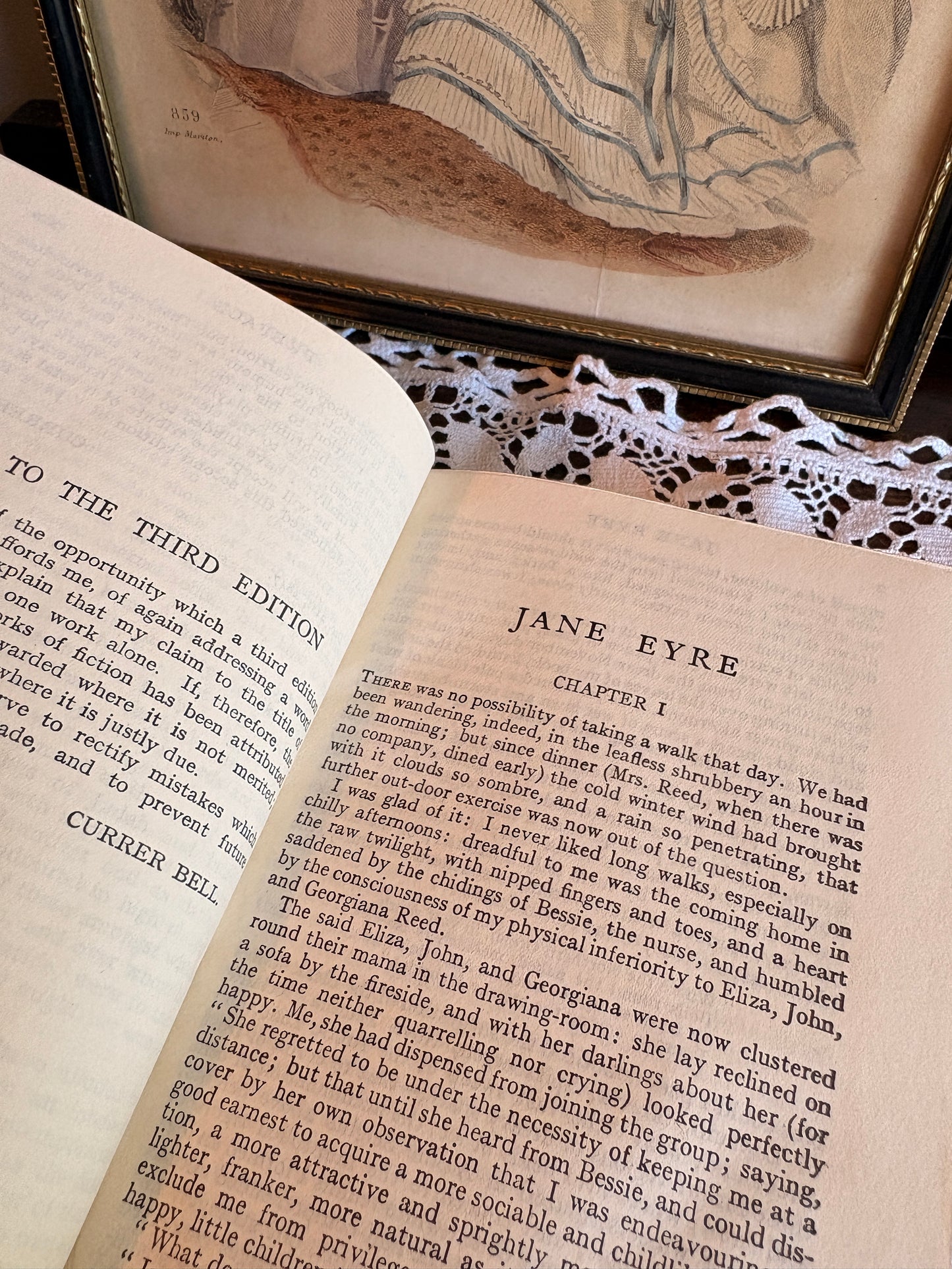 1920 The Works of the Bronte Sisters [Jane Eyre, The Professor, Villette, Wuthering Heights, Shirley, The Tenant of Wildfell Hall, Agnes Grey]. Illustrated by Dulac.