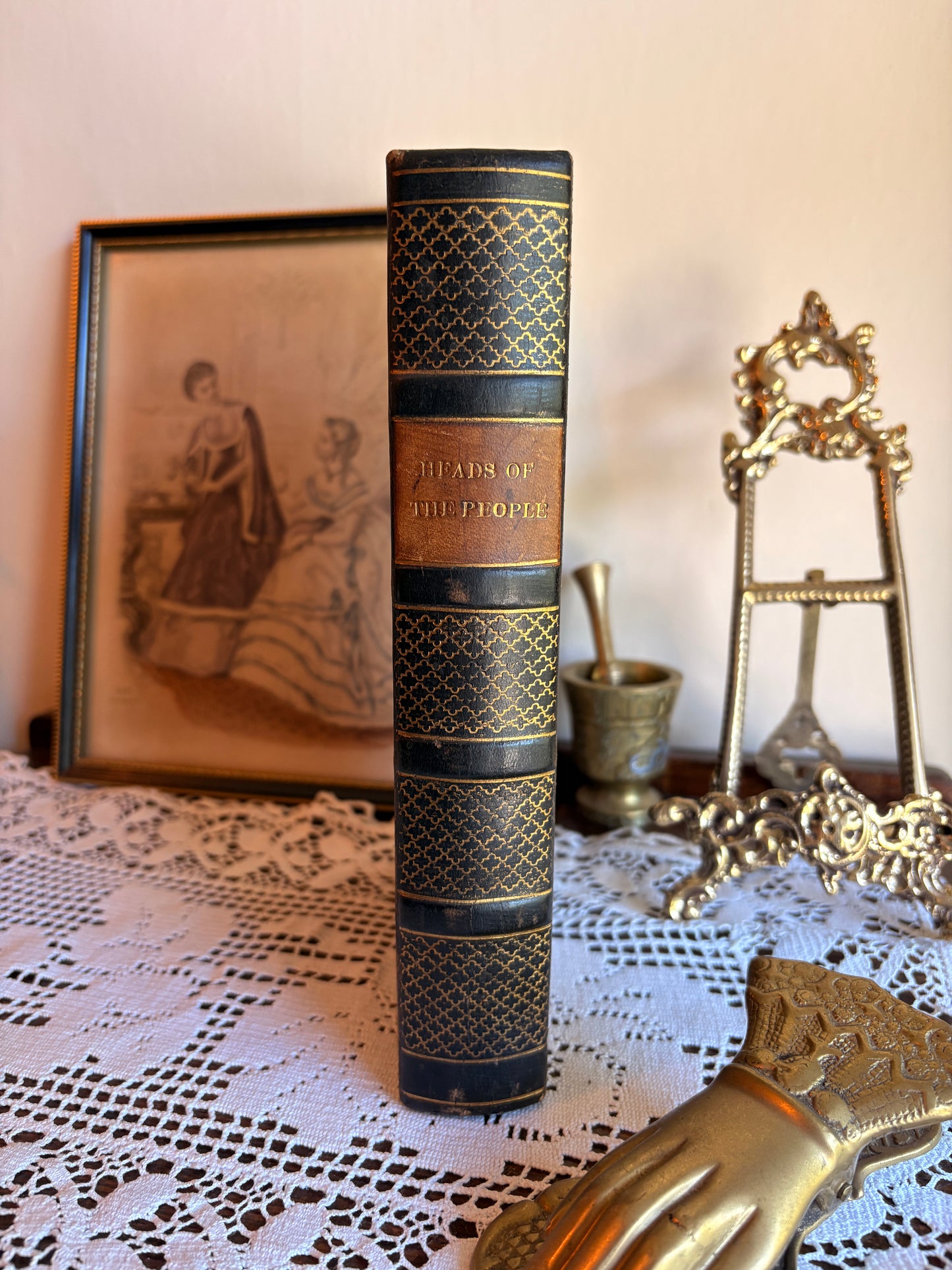 1841 Heads of the People, or, Portraits of the English Illustrated by Kenny Meadows