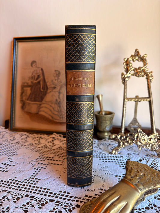 1841 Heads of the People, or, Portraits of the English Illustrated by Kenny Meadows