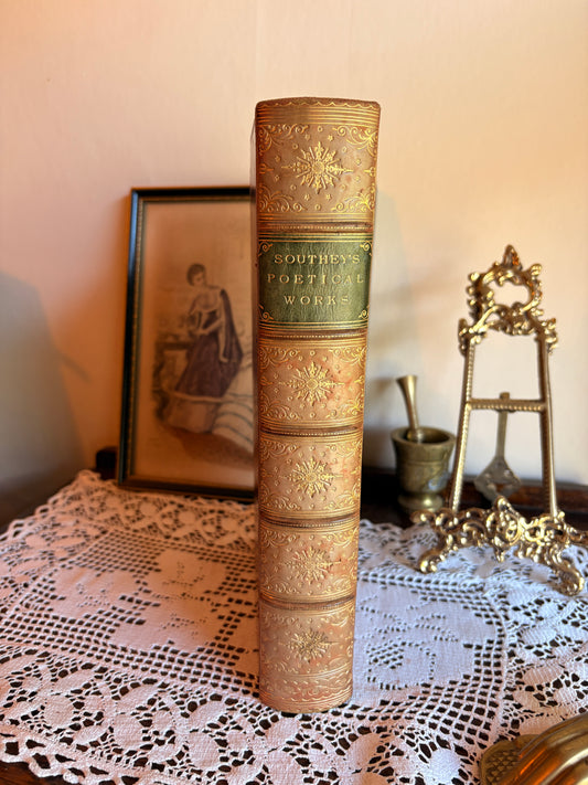 1884 The Poetical Works of Robert Southey Complete in One Volume