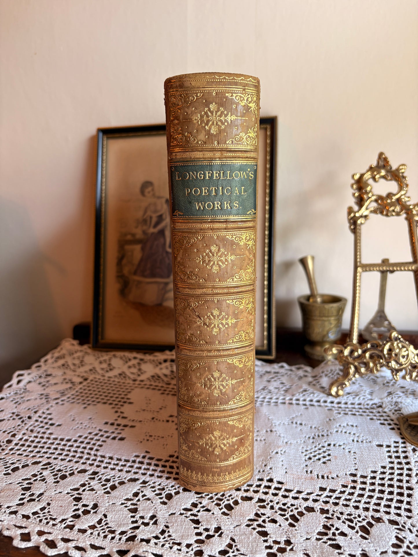 1877 The Poetical Works of Henry Wadsworth Longfellow