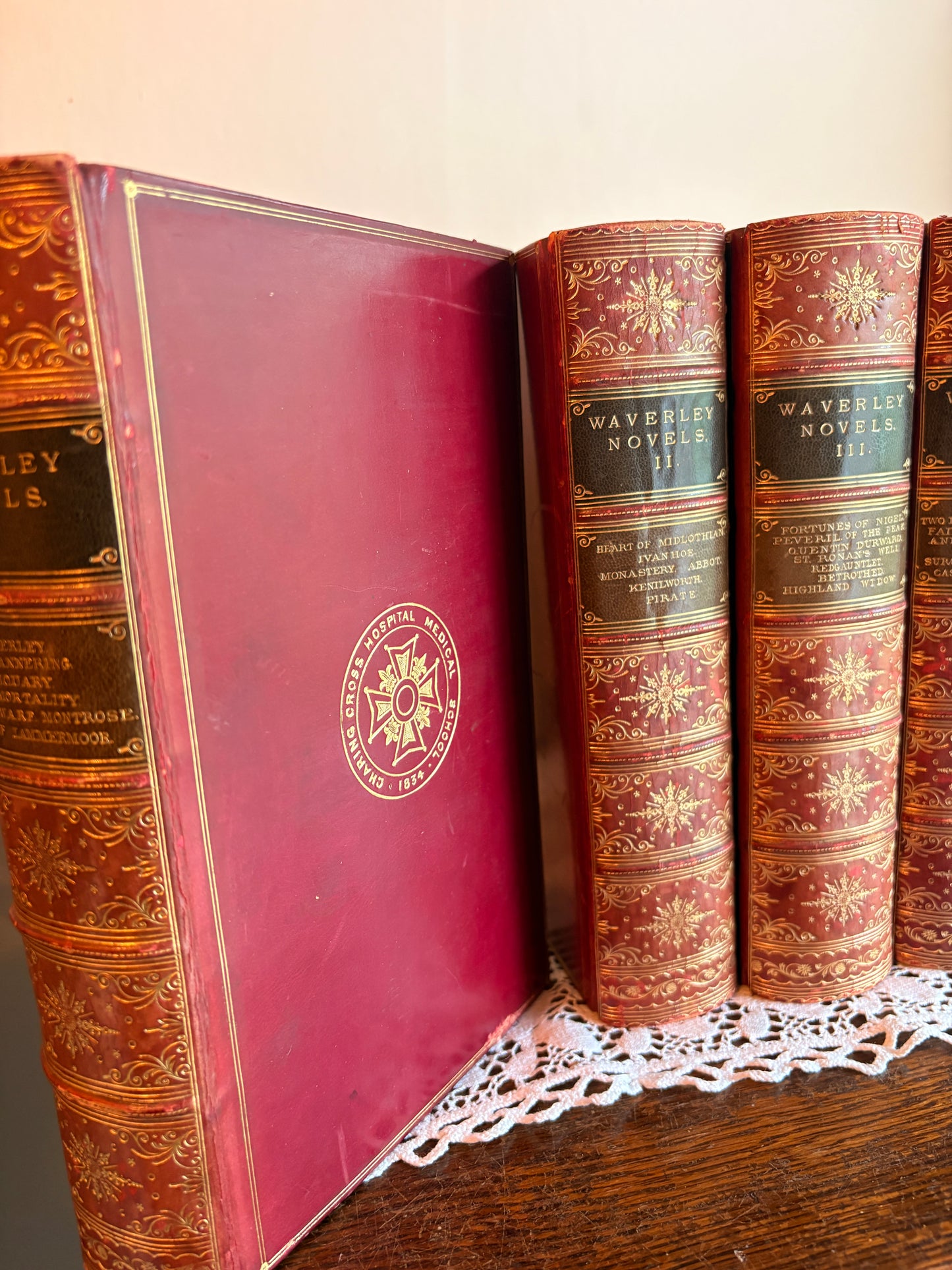1877 The Waverley Novels [Author's Edition Entire] [4 Volumes] by Sir Walter Scott
