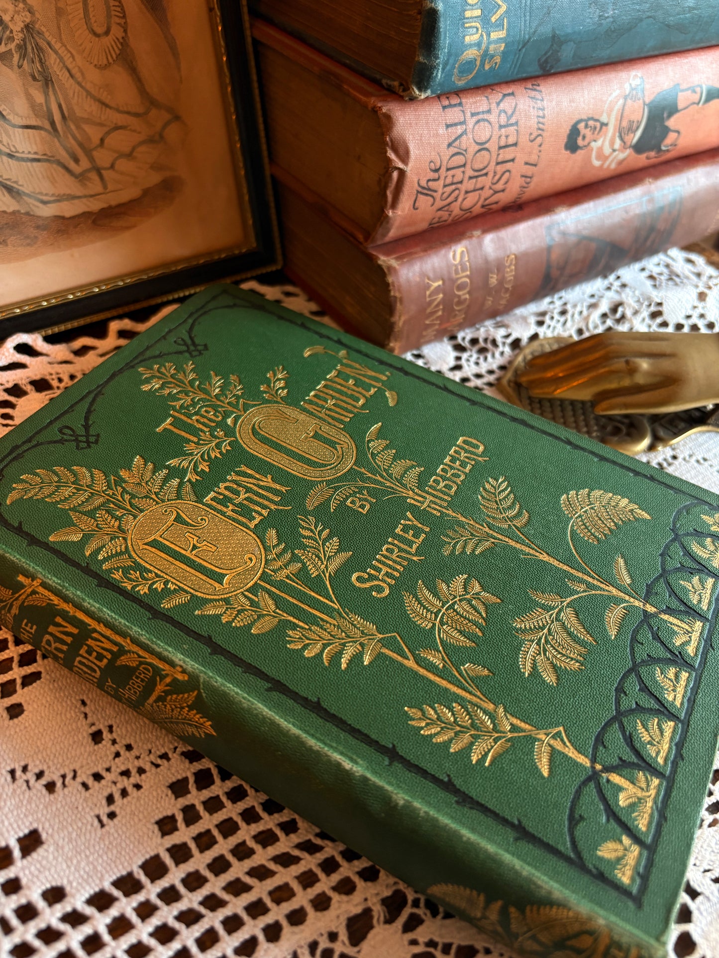 1875 The Fern Garden How To Make, Keep, and Enjoy it. Or Fern Culture Made Easy by Shirley Hibberd