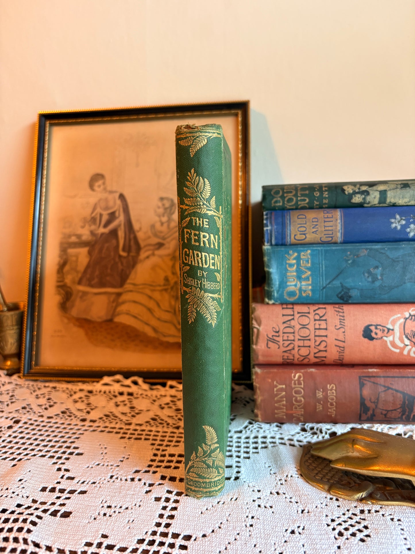 1875 The Fern Garden How To Make, Keep, and Enjoy it. Or Fern Culture Made Easy by Shirley Hibberd