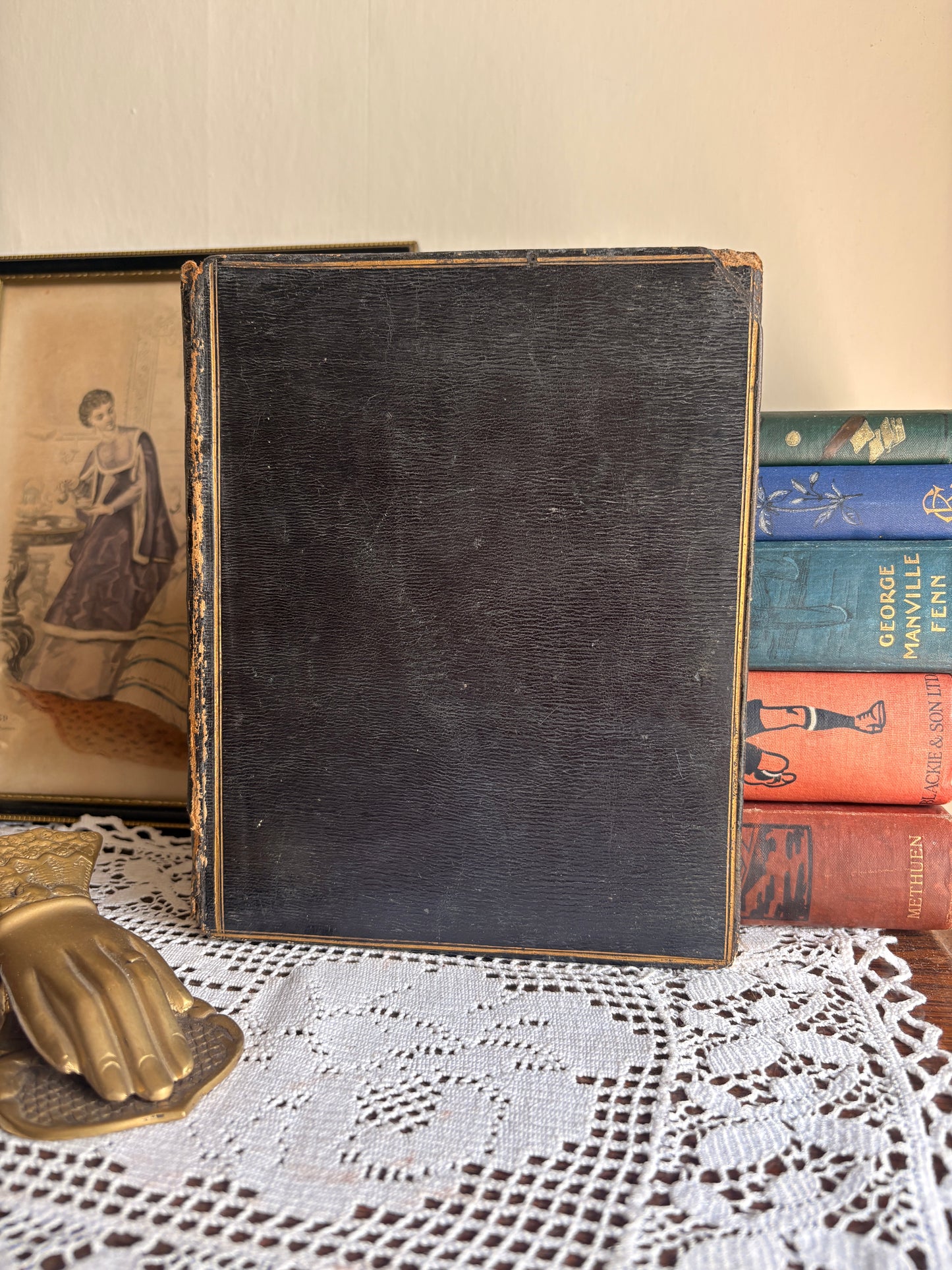 1848 - 1853 Victorian Manuscript Commonplace Book with Poetry, Short Stories etc.