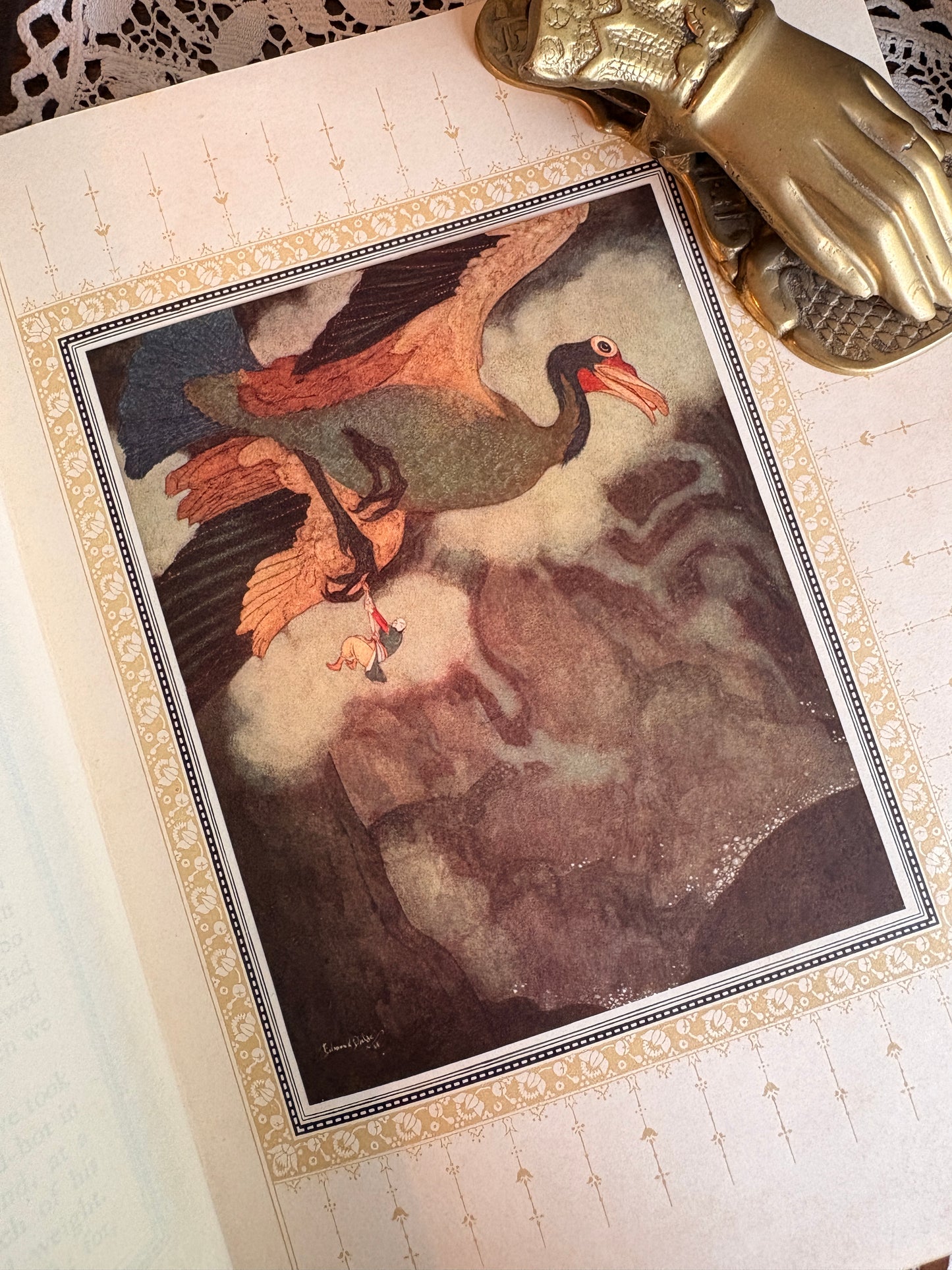 1914 Sinbad the Sailor and Other Stories from the Arabian Nights by Edmund Dulac
