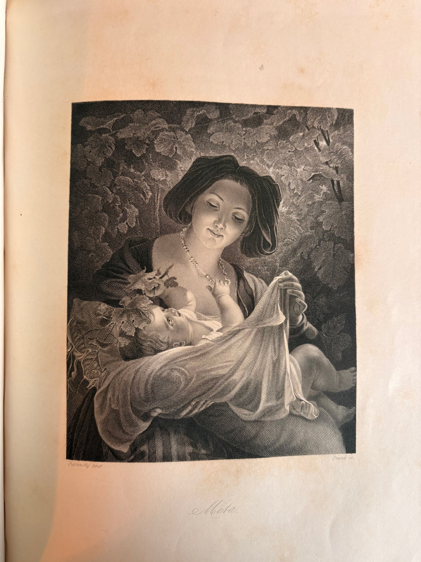 1851 Payne's Orbis Pictus or Book of Beauty for Every Table by Albert Henry Payne