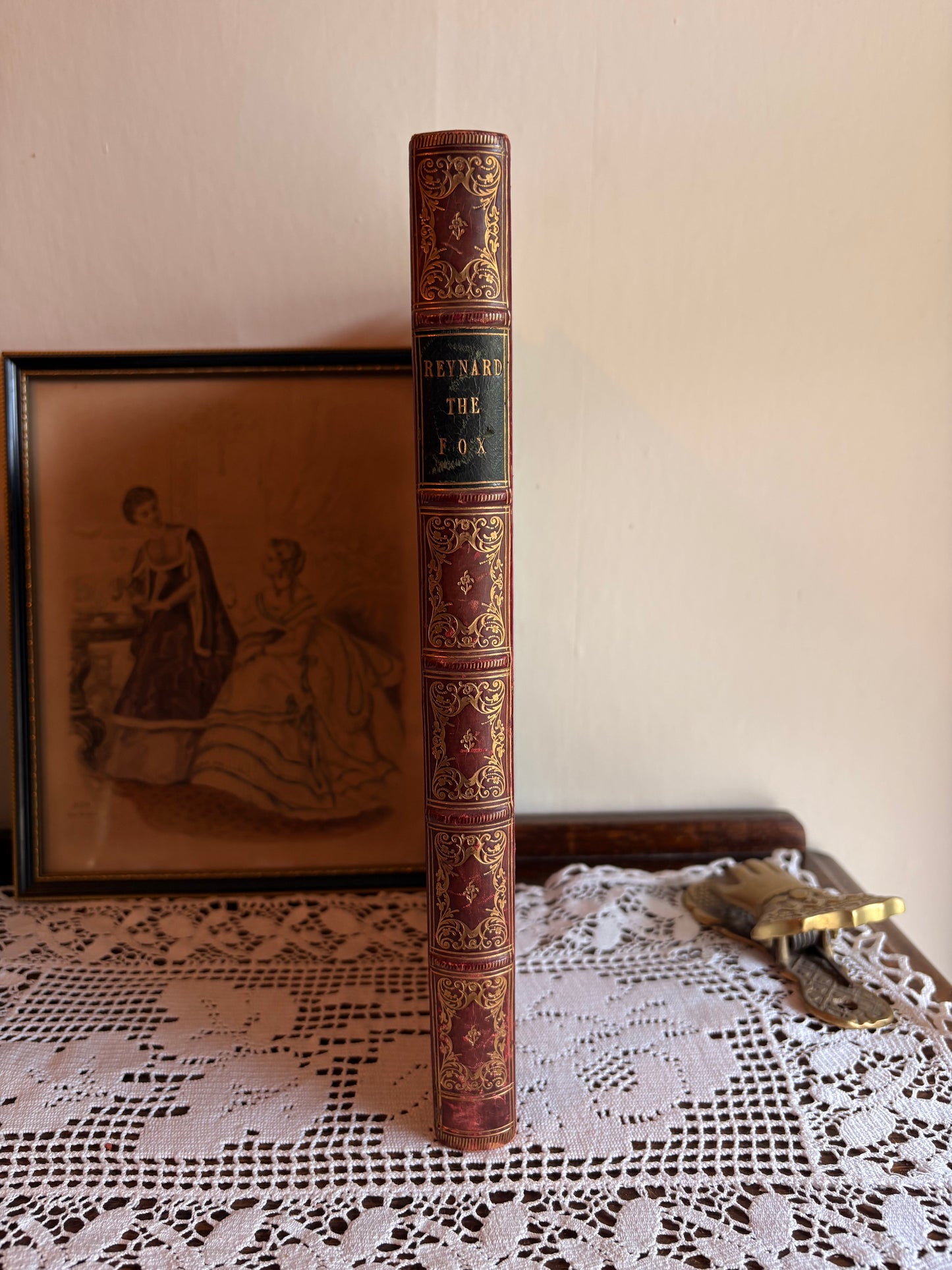 1851 Reynard the Fox, a Poem in Twelve Cantos by E. W. Holloway [Trans.]