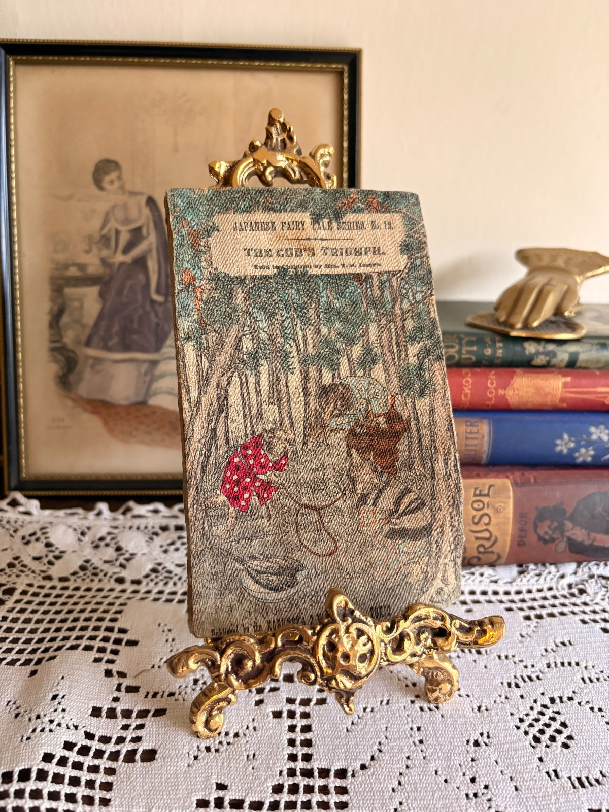 1887 The Cub's Triumph [Japanese Fairy Tale Series No. 12]
