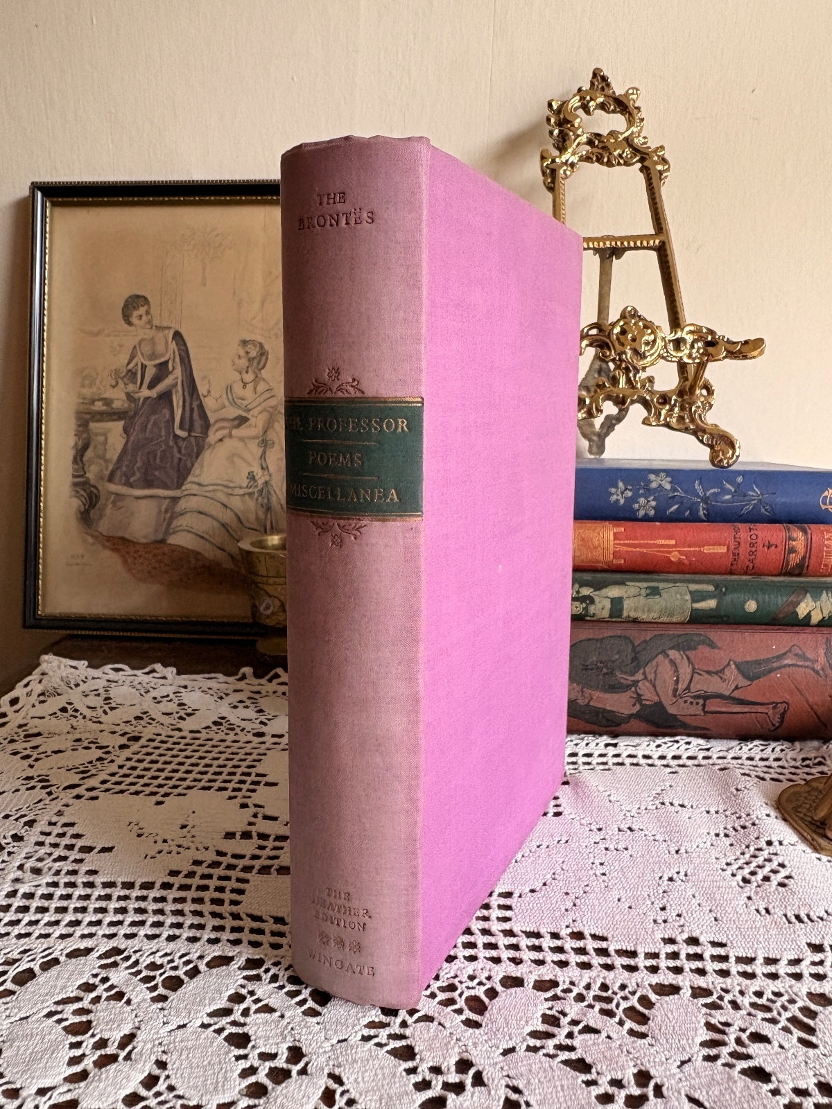1949 Stories from Angria, The Professor, Emma, and Poems by The Brontes