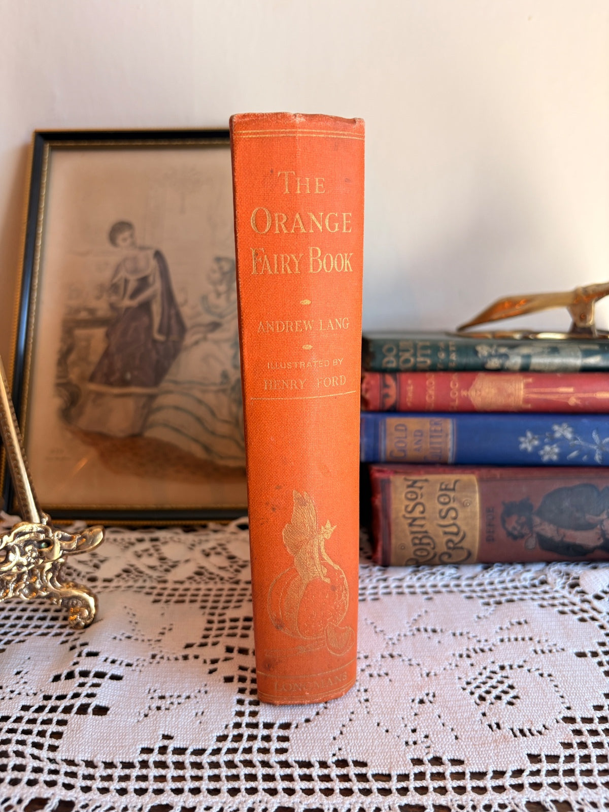1937 The Orange Fairy Book by Andrew Lang