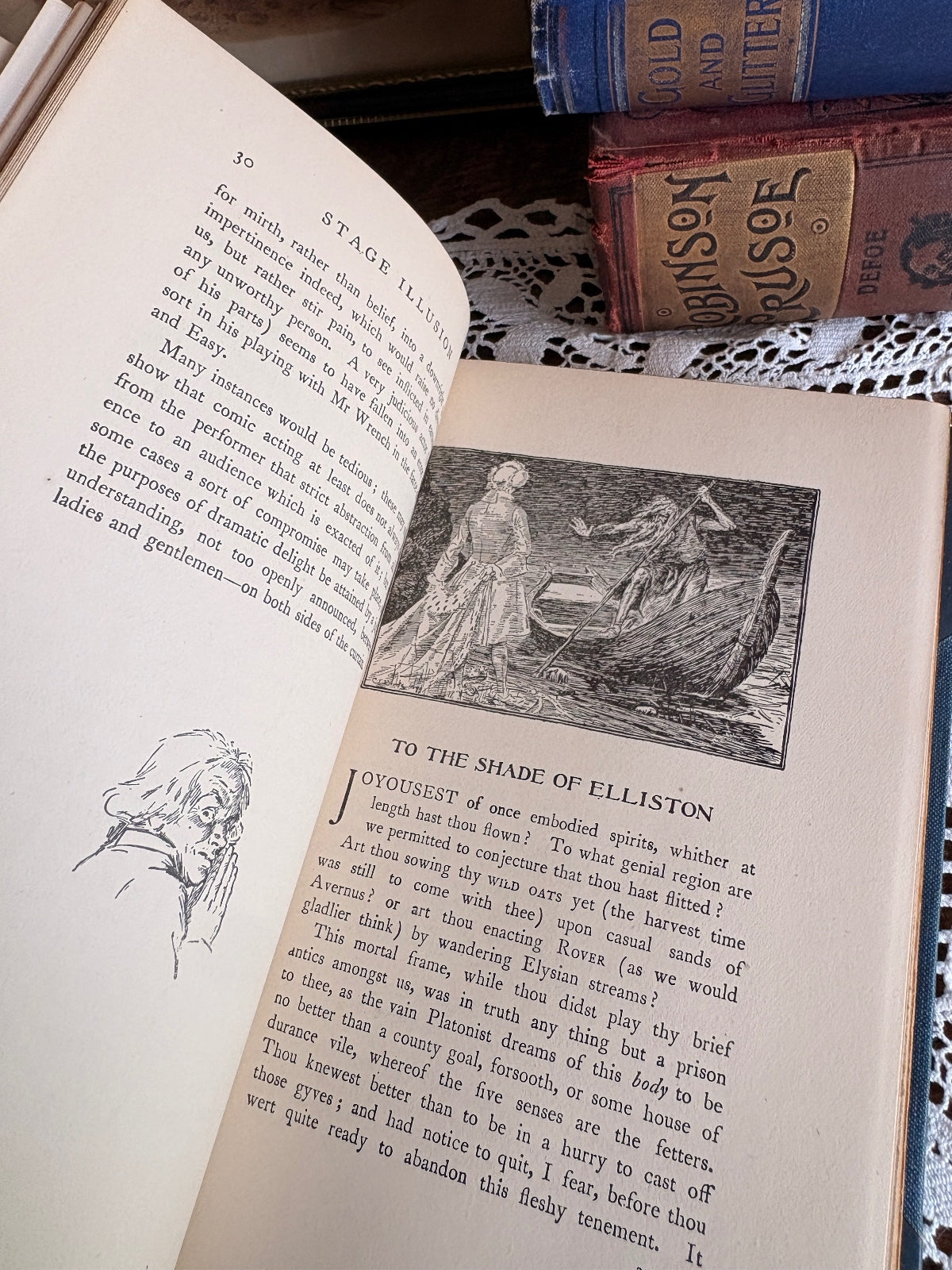 1926 The Last Essays of Elia by Charles Lamb [Finely Bound Copy]