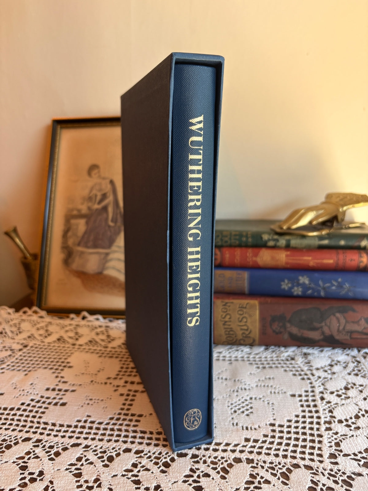 2006 Wuthering Heights by Emily Bronte Folio Society Book with Wood Engravings