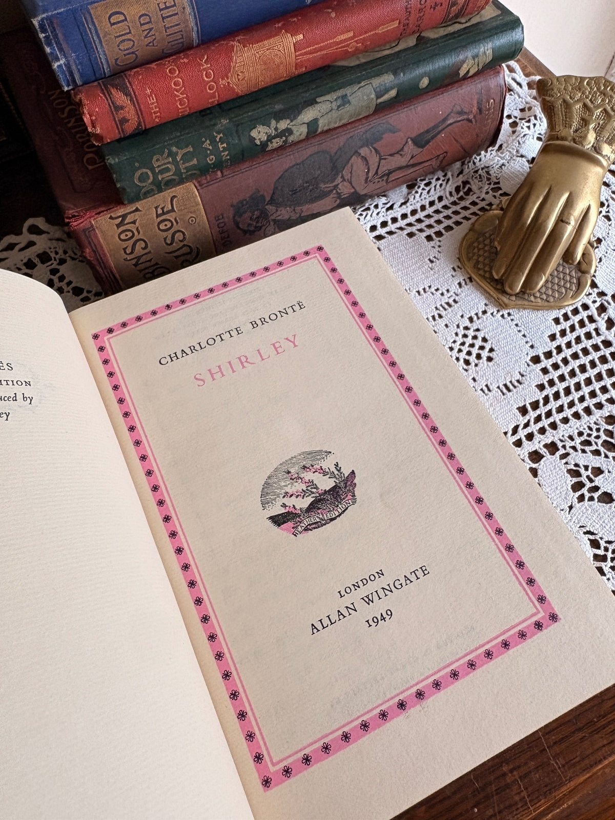 1949 Shirley by Charlotte Bronte