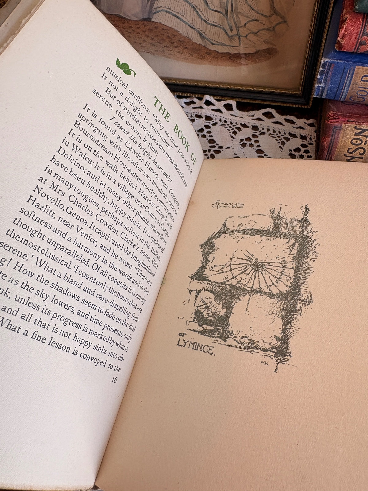 1917 The Book of Old Sundials by Alfred Rawlings and Warrington Hogg Jessie King