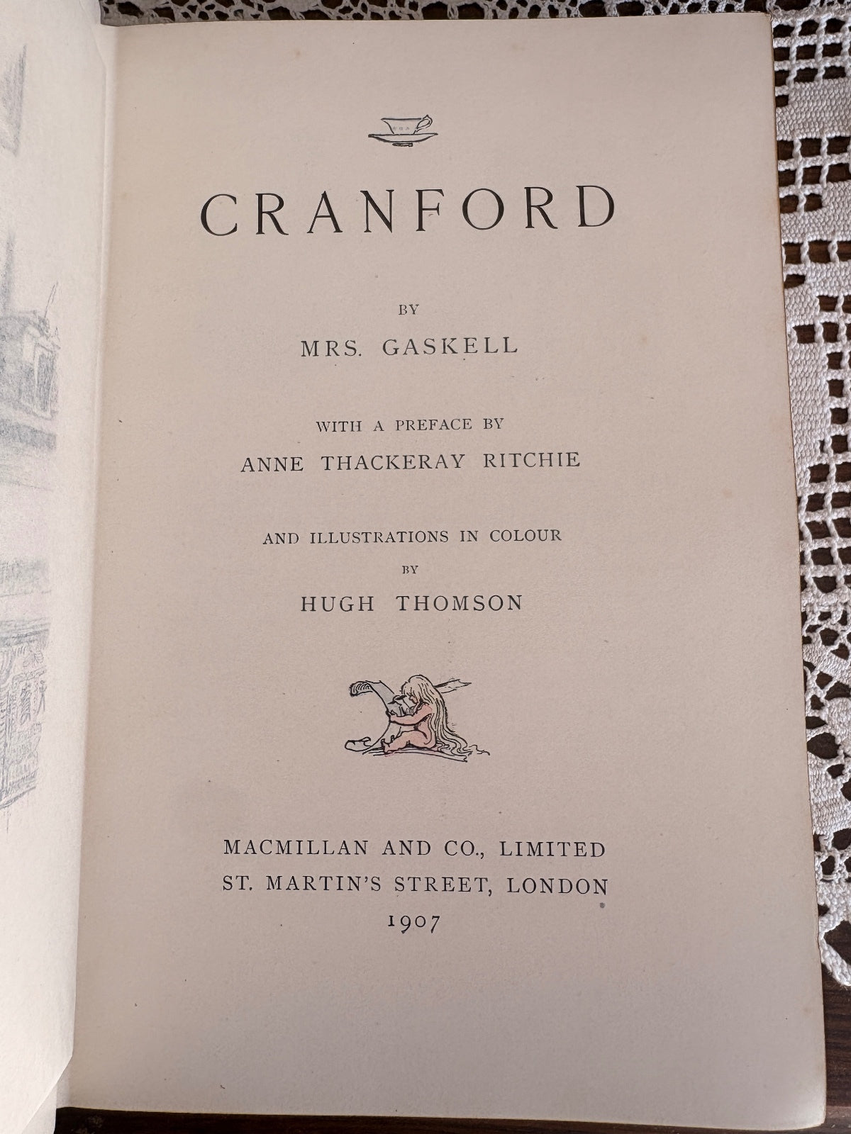 1907 Cranford by Mrs. Gaskell