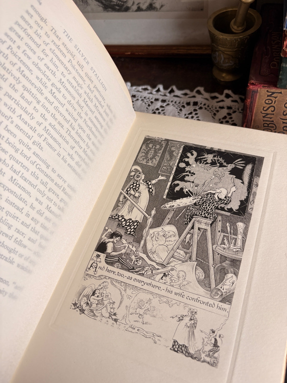 1928 The Silver Stallion. A Comedy of Redemption by James Branch Cabell