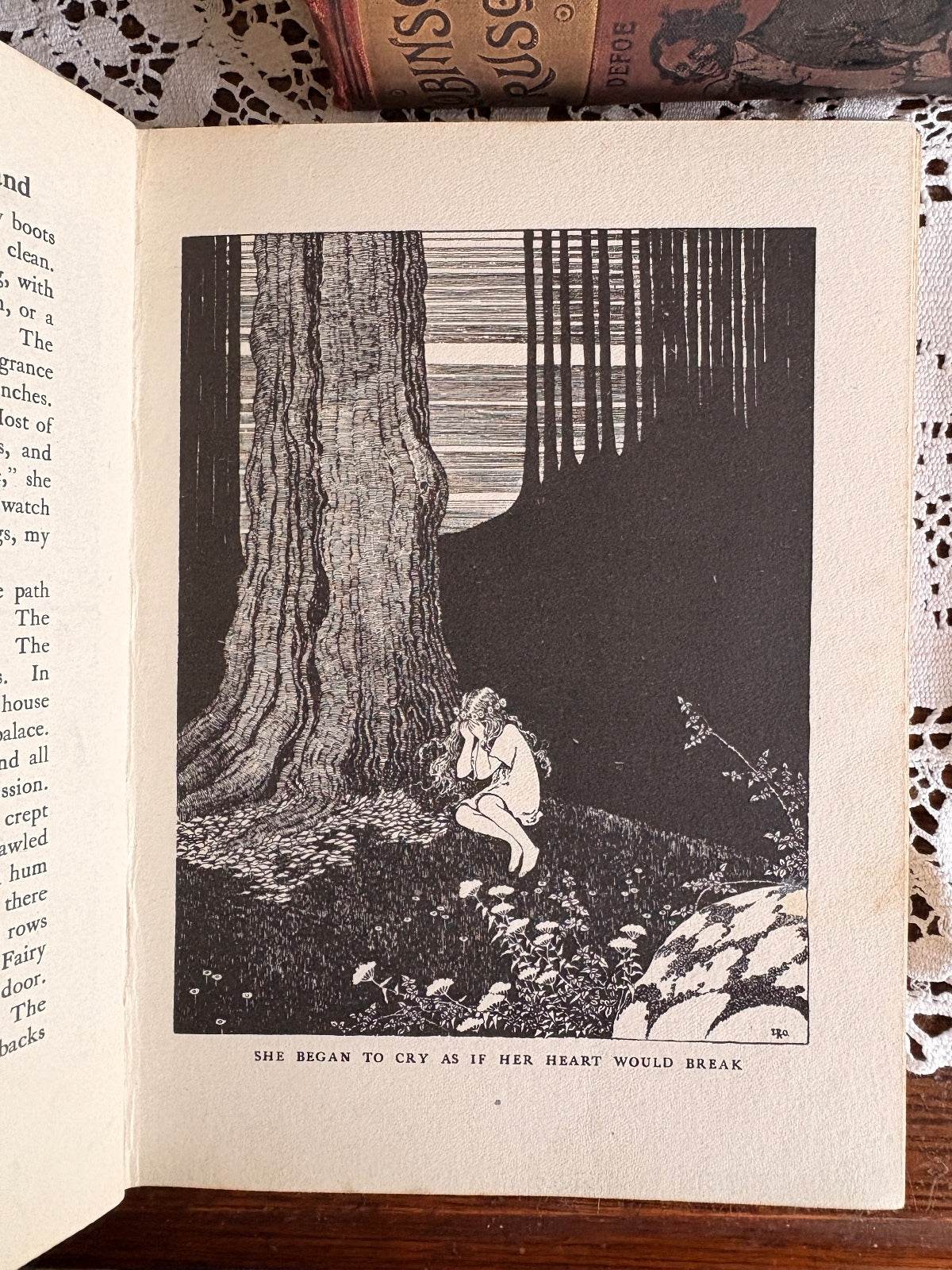 1925 The Little Green Road to Fairyland by Annie Rentoul, Ida Rentoul Outhwaite
