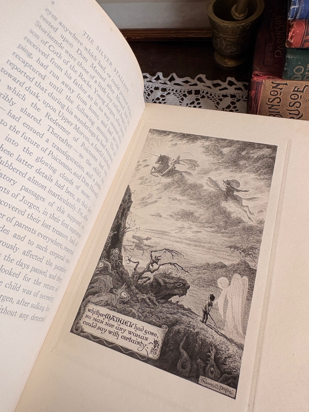1928 The Silver Stallion. A Comedy of Redemption by James Branch Cabell