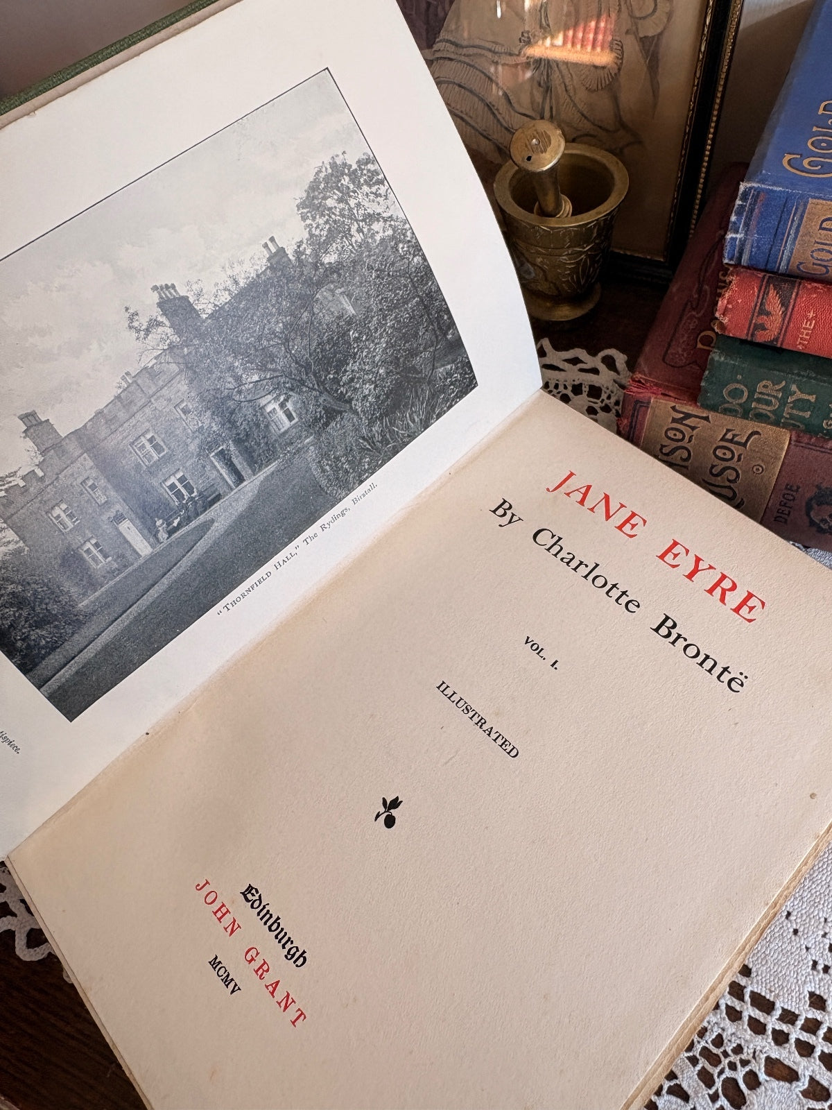 1905 Novels of the Sisters Bronte. Thornton Edition [Complete In Twelve Volumes]