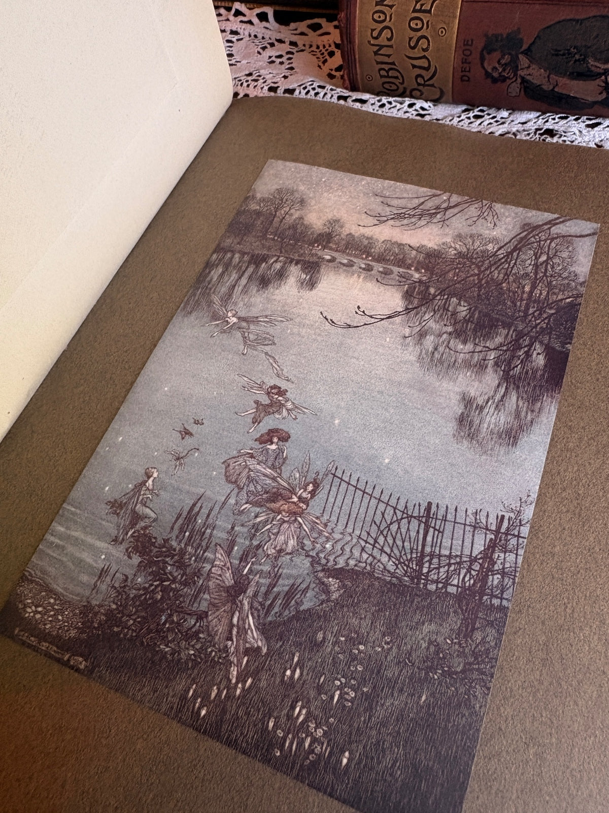 1908 Peter Pan in Kensington Gardens by J. M. Barrie [Charlie and Shirley Watts' Copy]