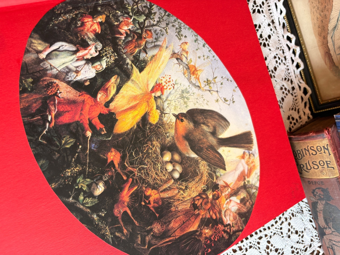 1997 Victorian Fairy Painting by Jeremy Maas et al Vintage Art Book
