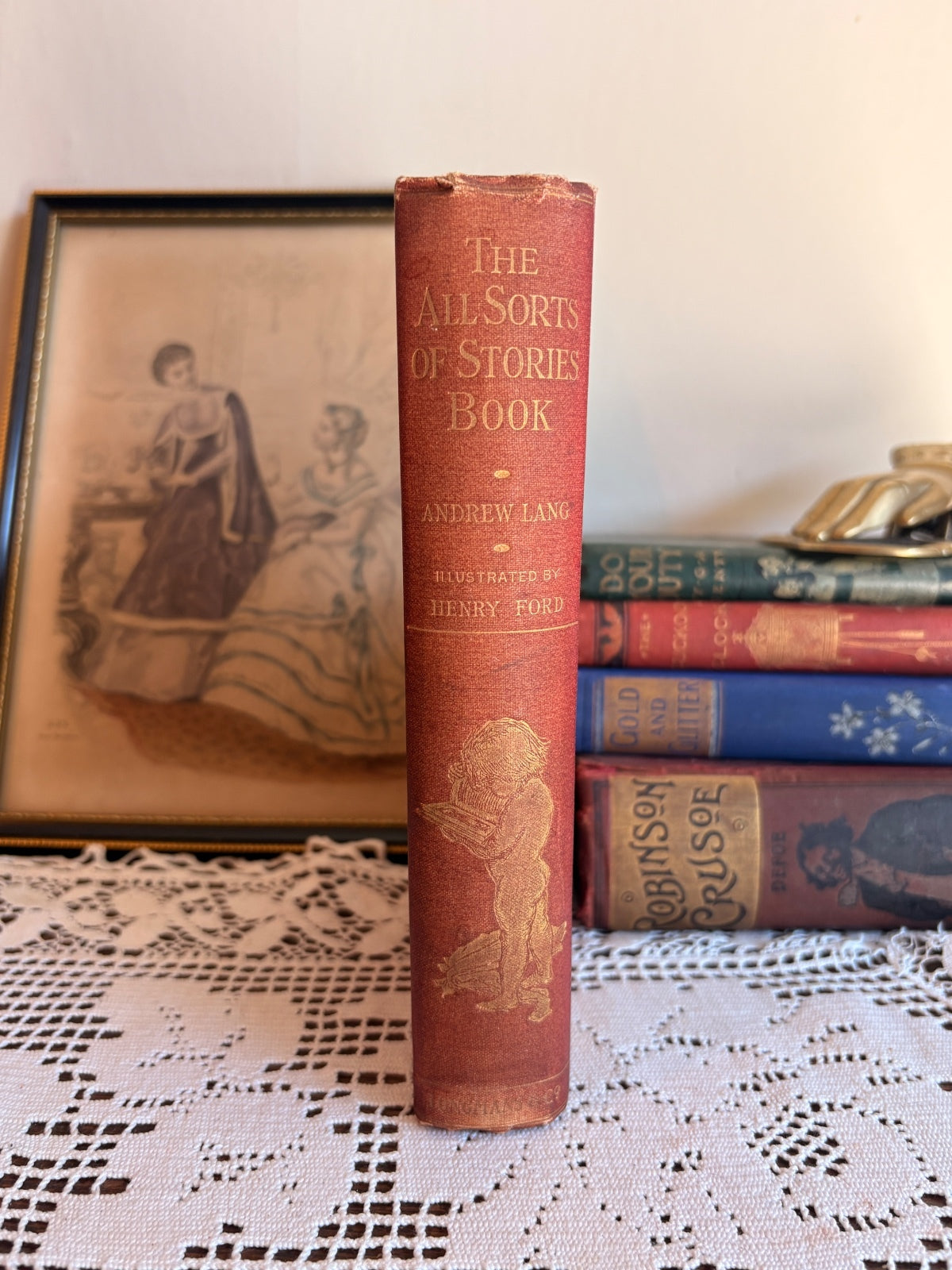 1911 The All Sorts of Stories Book by Mrs Lang and Andrew Lang