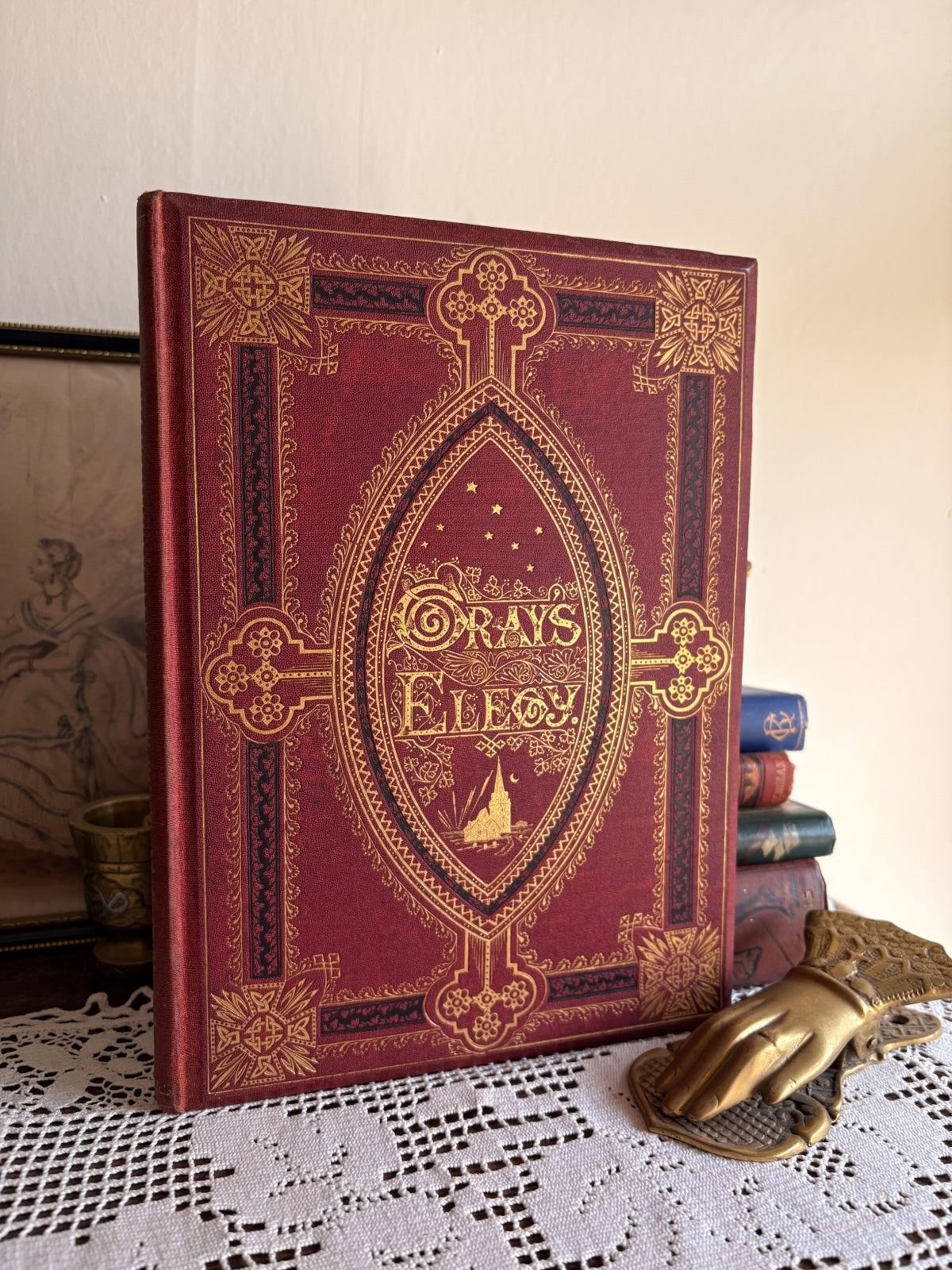 1869 An Elegy Written in a Country Churchyard by Thomas Gray