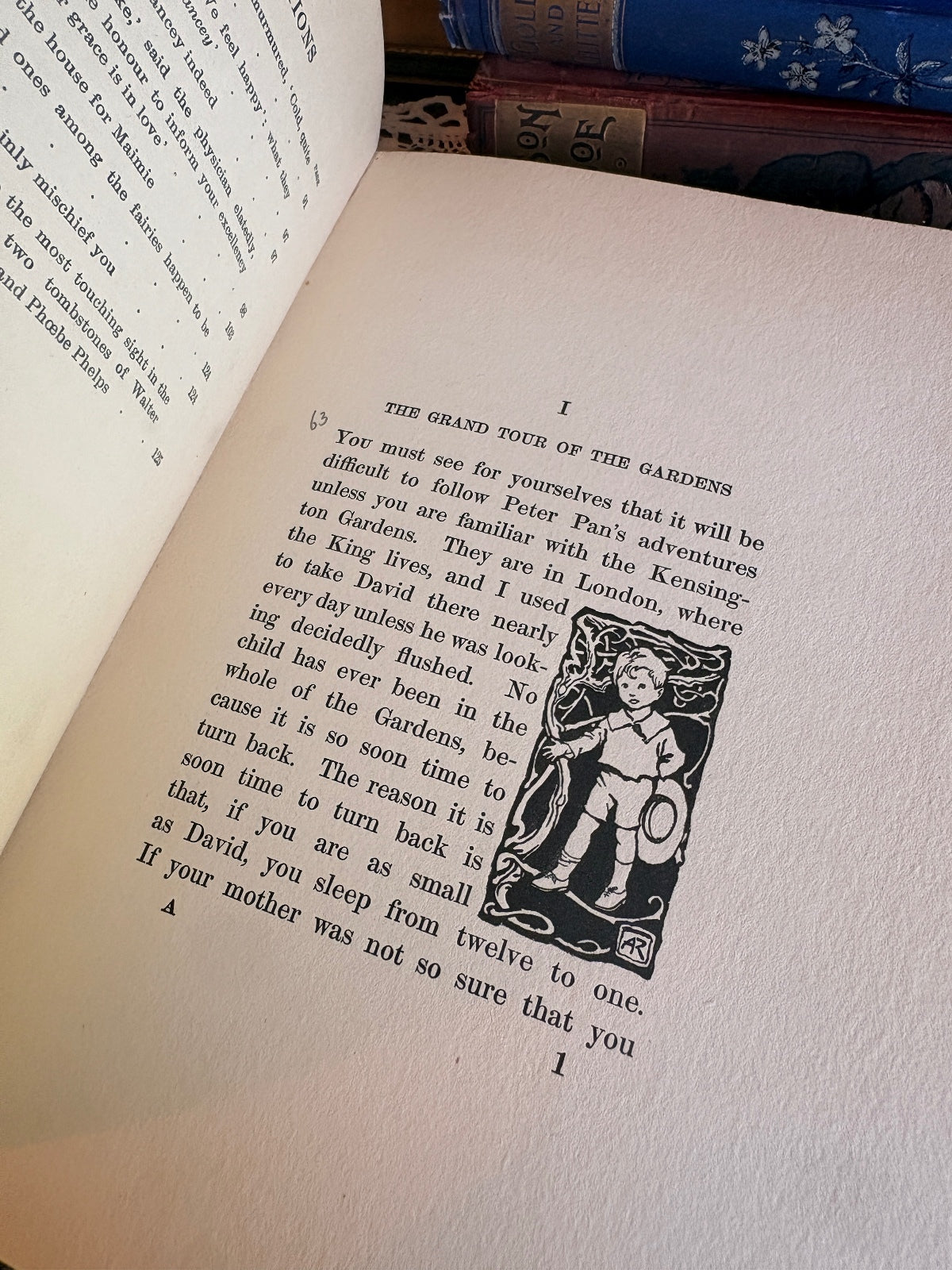 1908 Peter Pan in Kensington Gardens by J. M. Barrie [Charlie and Shirley Watts' Copy]
