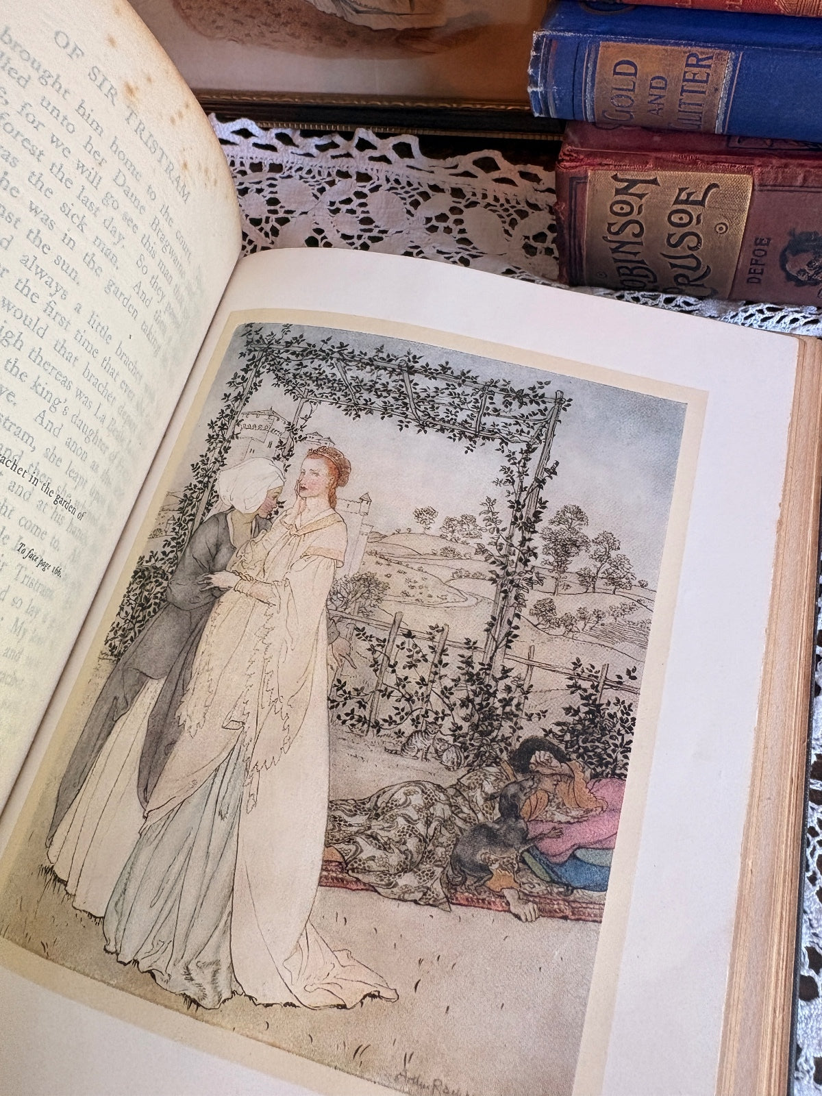 1917 The Romance of King Arthur by Alfred Pollard [Charlie and Shirley Watts' Copy]
