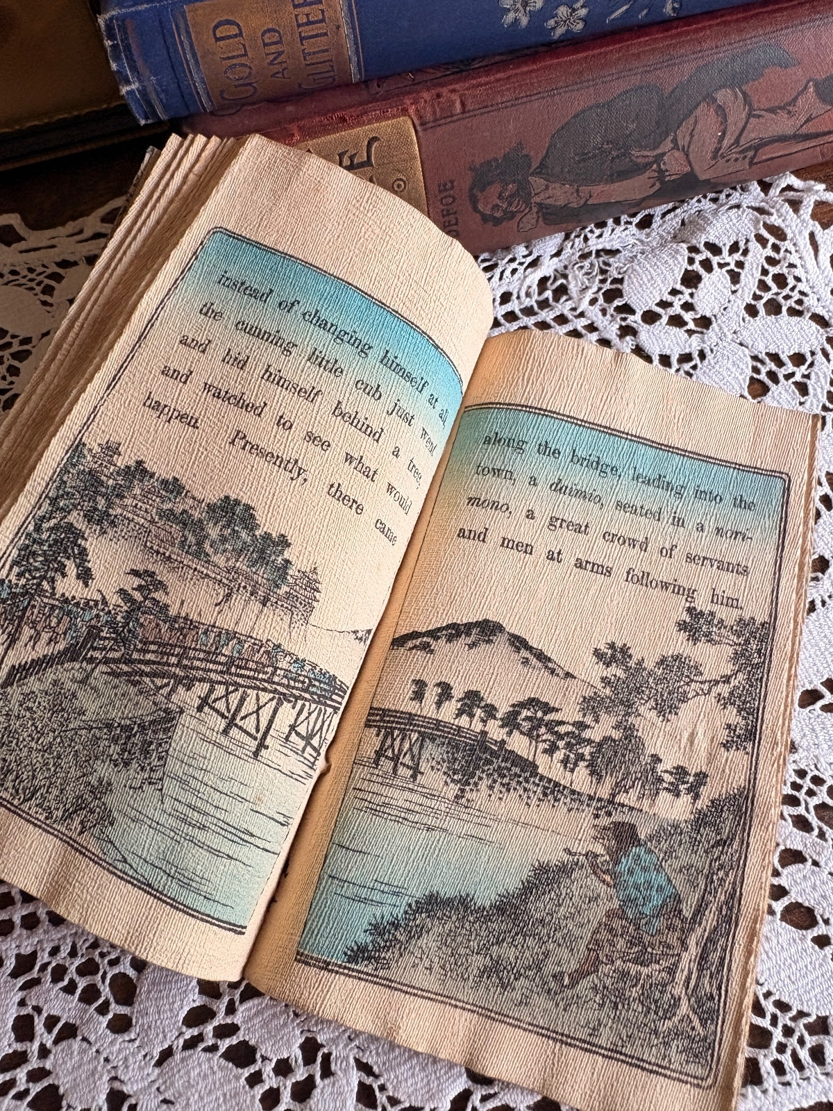 1887 The Cub's Triumph [Japanese Fairy Tale Series No. 12]