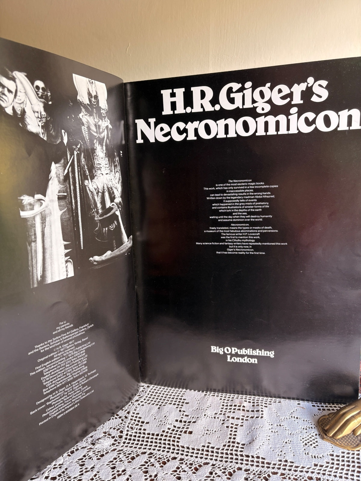 1979 H.R. Giger's Necronomicon