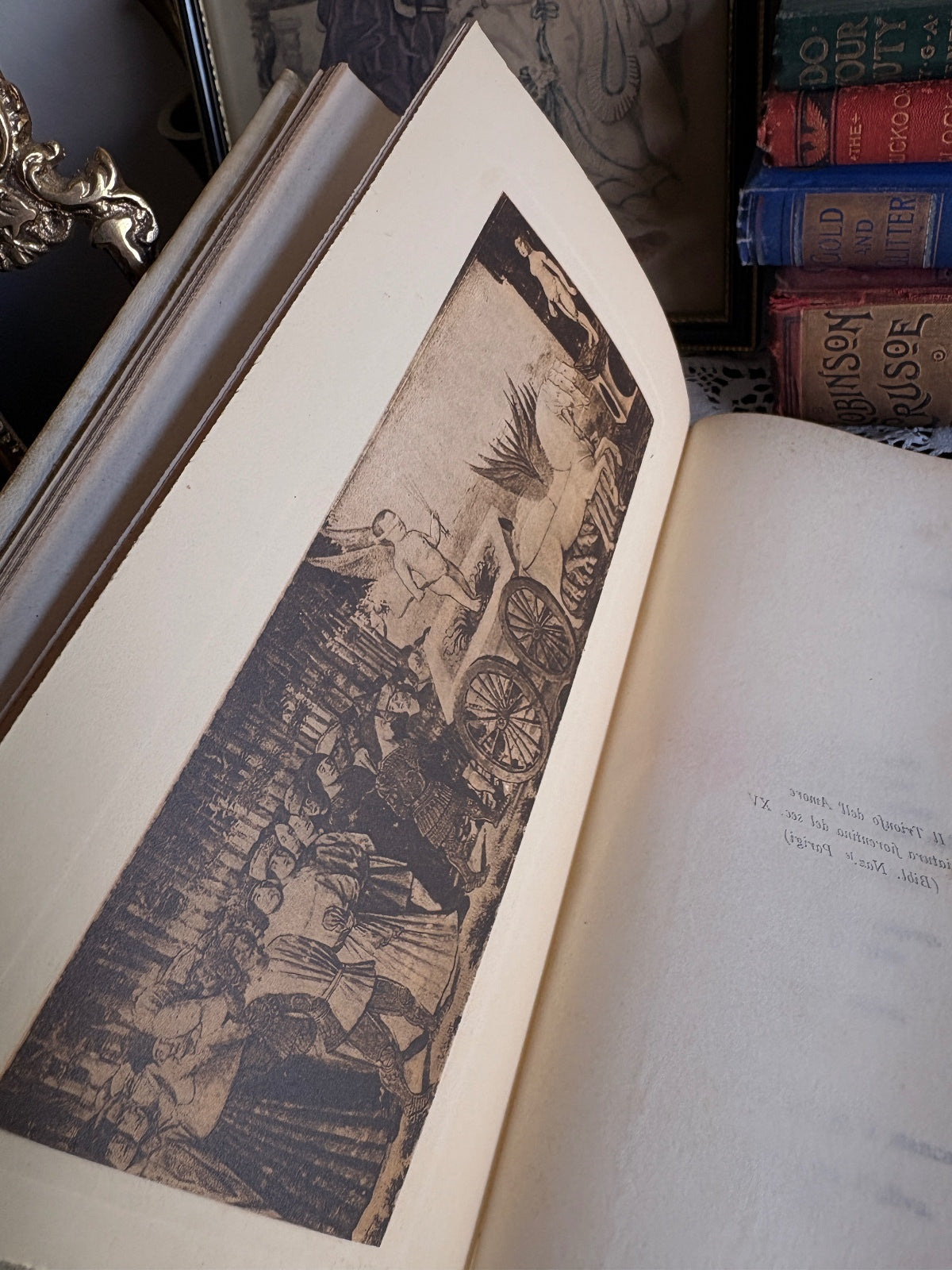 1906 Liriche del Dolce Stil Nuovo by Rivalta Ercole [Hand-Painted Vellum]