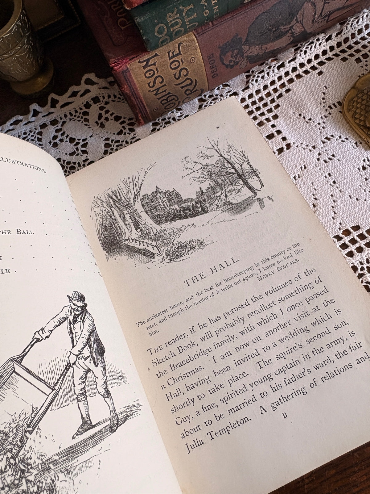 1882 Bracebridge Hall by Washington Irving
