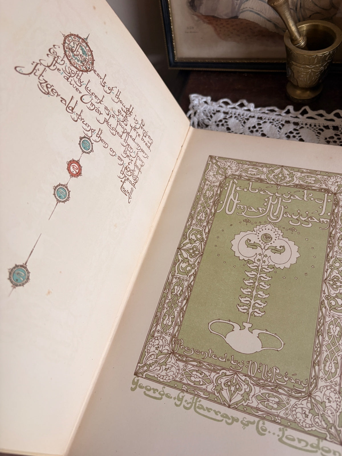 C.1910 The Rubaiyat of Omar Khayyam Presented by Willy Pogany