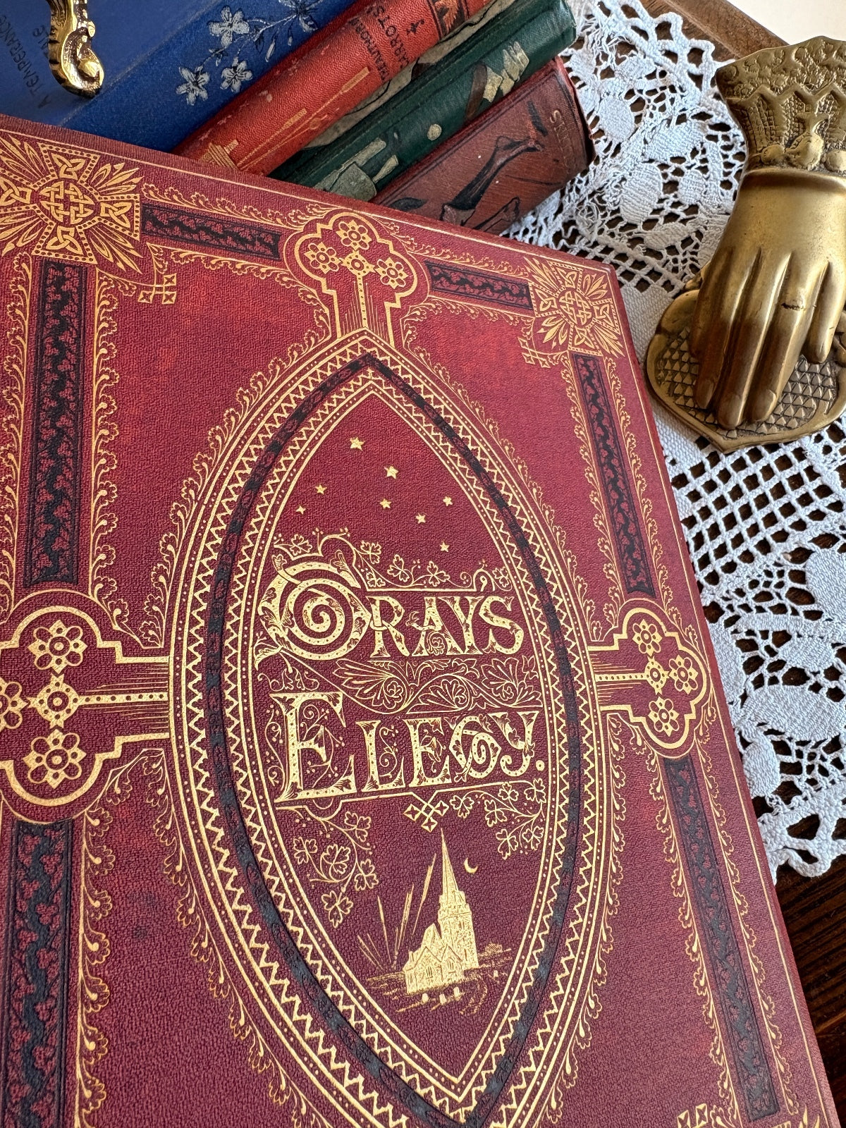 1869 An Elegy Written in a Country Churchyard by Thomas Gray