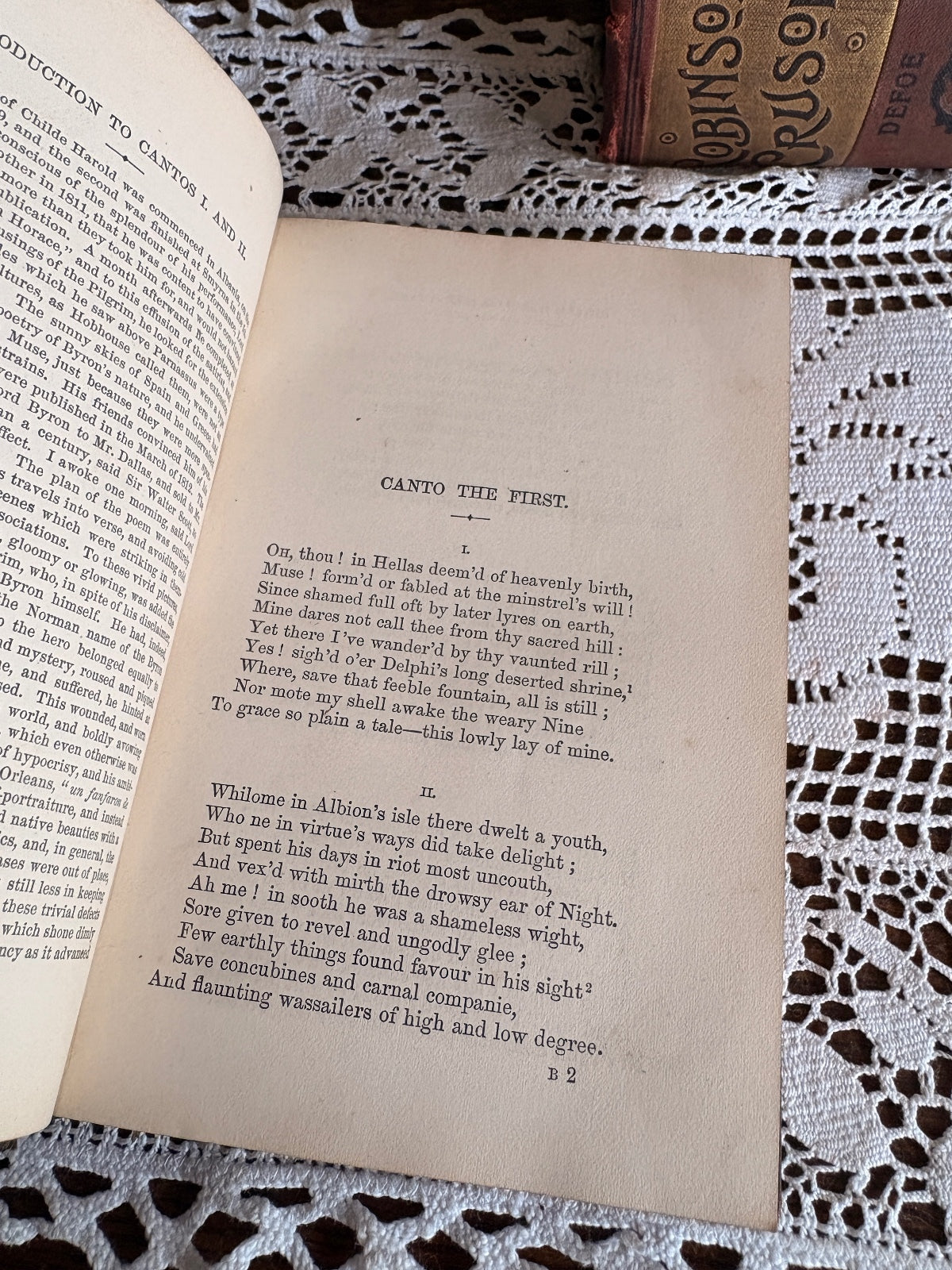 1870 Childe Harold's Pilgrimage. A Romaunt by Lord Byron