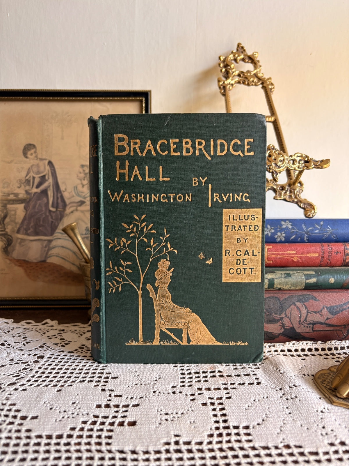 1882 Bracebridge Hall by Washington Irving
