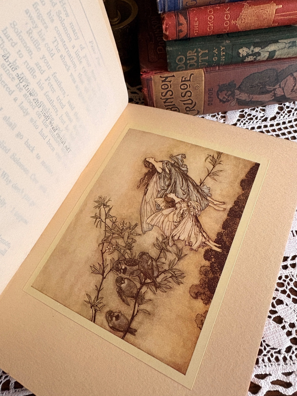 C.1925 Peter Pan in Kensington Gardens with Drawings by Arthur Rackham