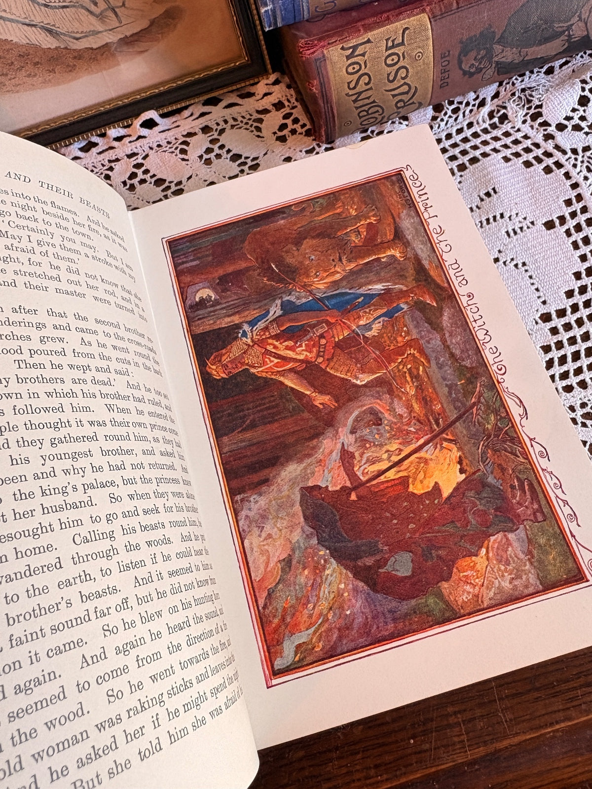 1913 The Violet Fairy Book by Andrew Lang