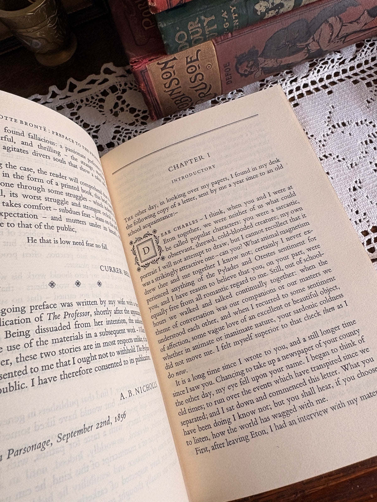 1949 Stories from Angria, The Professor, Emma, and Poems by The Brontes